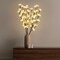 Warm White LED Lighted Magnolia Branches, Battery Operated Flower Lights for Vase Decor